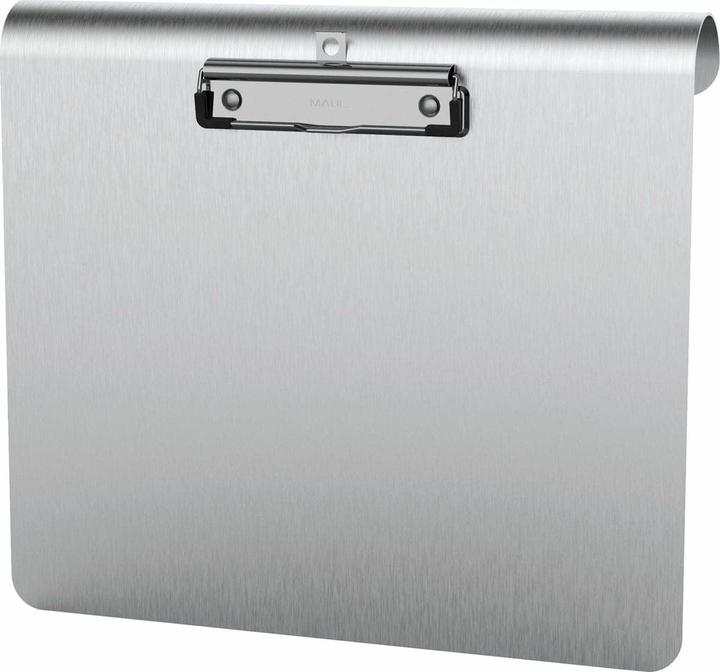 Actual product image Maul Clipboard MAULmedic format A4, clamping width 8 mm, aluminum, also for hanging, various var... (26.90 x 30.50 cm)