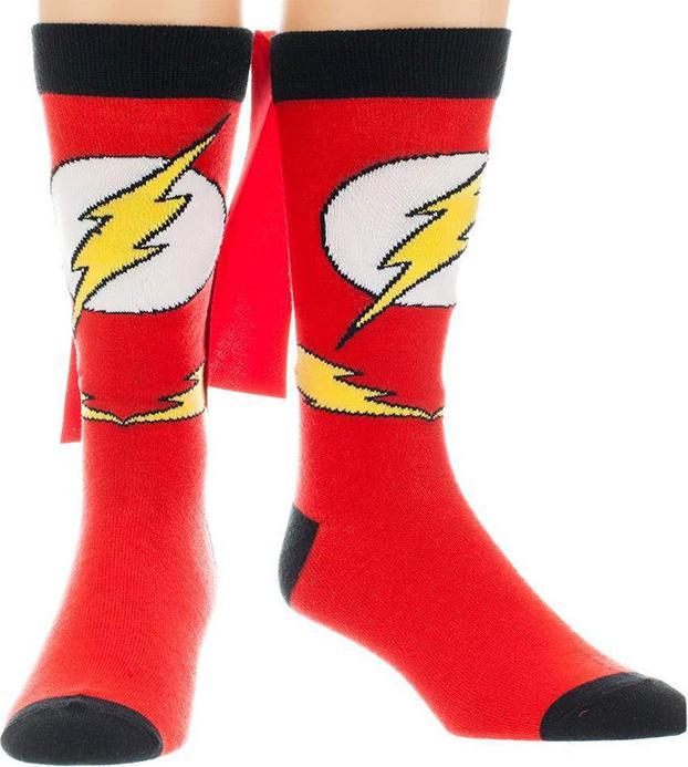 Bioworld DC CR3ECFDCO Comics Flash Caped Crew Socks (41 - 45)