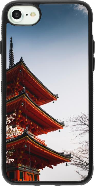 Actual product image PhoneLook Cover silicone black Spring 23 Japan (Apple iPhone 7)