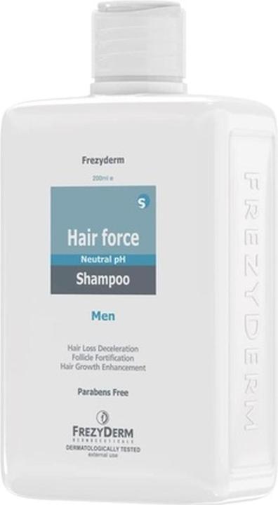 Actual product image Frezyderm Hair Force Shampoo for Men (200 ml, Liquid shampoo)
