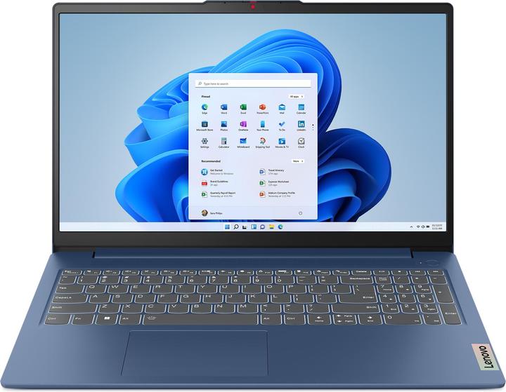 Produktbild Lenovo IdeaPad Slim 3 15AMN8 (15.60", 512 GB, 8 GB, DE, AMD Ryzen 5 7520U)