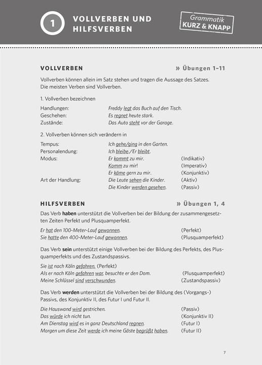 Actual product image Verben & Zeiten trainieren Deutsch als Fremdsprache (German, 2020)