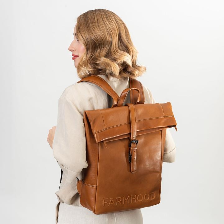 Produktbild Farmhood Memphis Rucksack Leder 41 cm Laptopfach (13 l)
