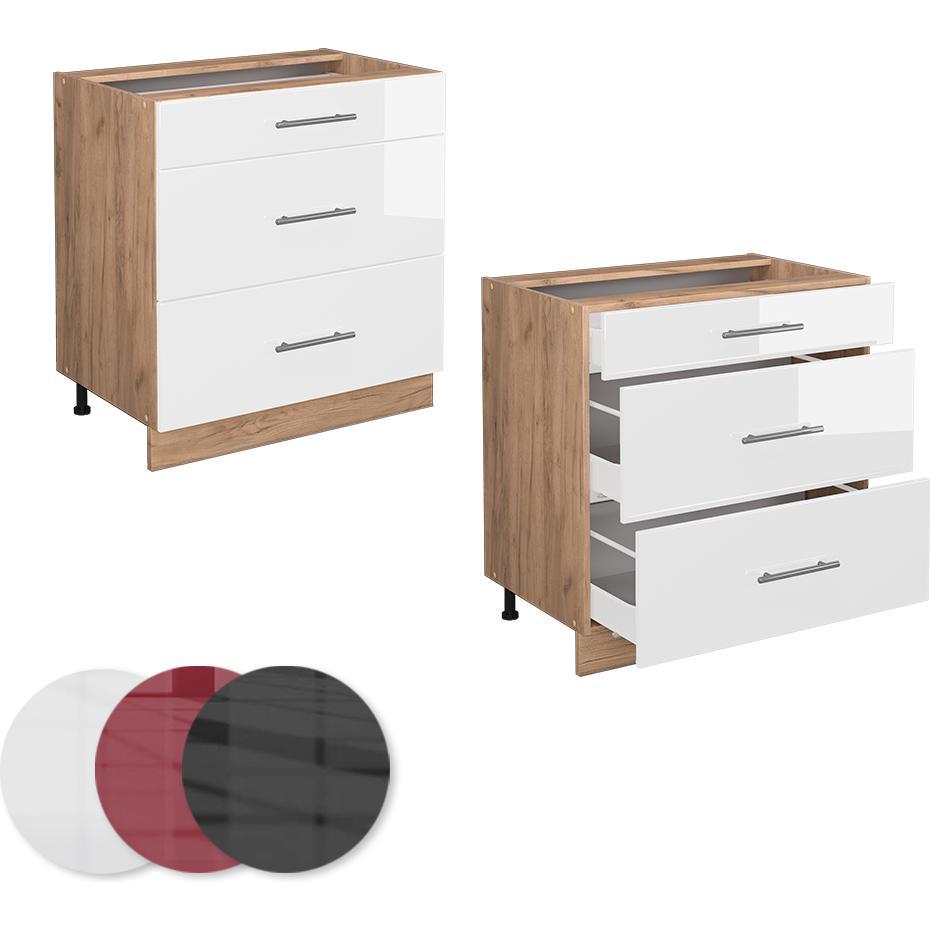 Vicco, Regal, Küchenunterschrank Fame-Line (80 x 51.5 x 81.5 cm)