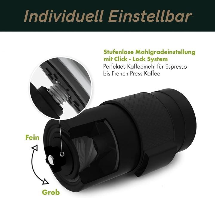 Produktbild Vienesso Manuelle Kaffeemühle