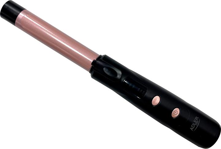 Produktbild Adler AD 2120 Cordless curling iron, USB, Black/Rose Gold
