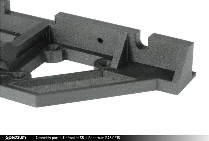 Actual product image 80584 PA6 CF15 Filament PA6 PA6-CF15 Carbon Carbon fibre reinforced Matt impact resistant (1.75 mm, 750 g)