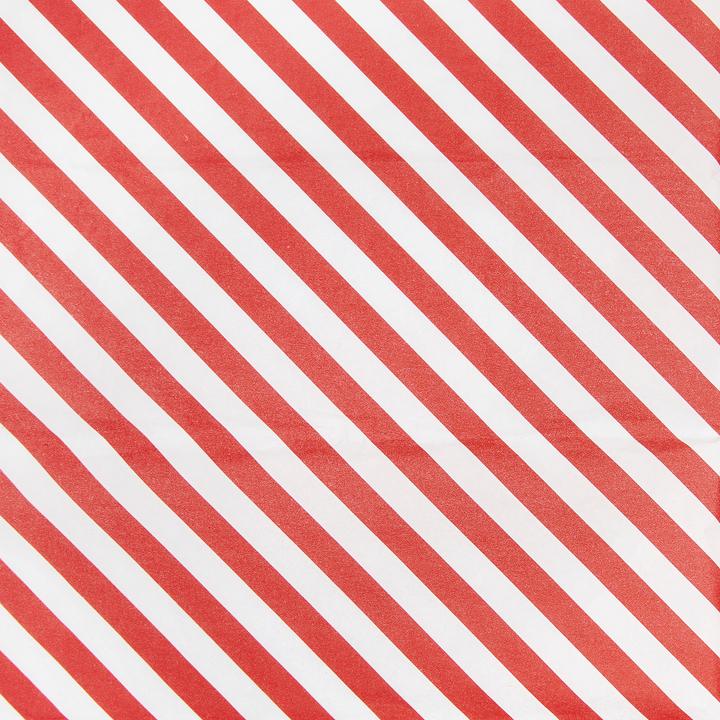 Actual product image Rico Design Tissue paper "Stripes red/white", 50 x 70 cm, 5 sheets (18 g/m², 5 x)