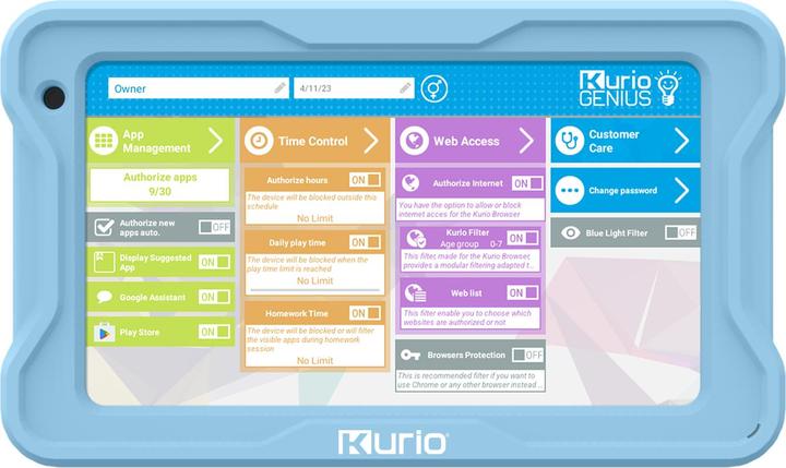 Image du produit Kurio Tablet Lite (7", 32 Go, Bleu)