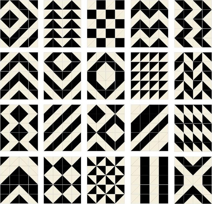 Actual product image Skiphop Playspot Black/Cream (142 x 178 cm)