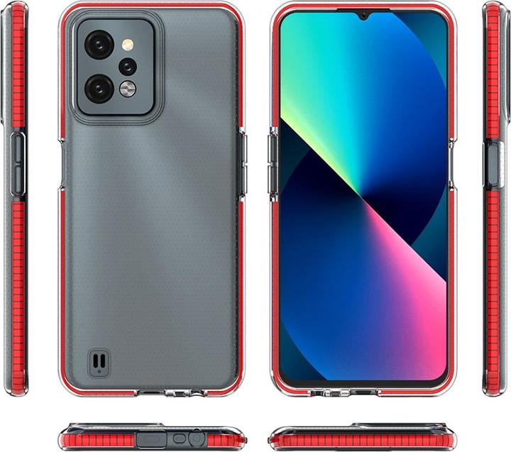 Produktbild Hurtel Spring Case für Realme C31 Silikonhülle mit Rahmen hellblau (Nokia C31)