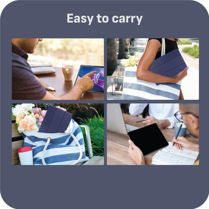 Produktbild Cazy Premium Smart Hülle Kompatibel mit Lenovo Tab M10 Gen 3 - Schutz Etui Hülle - Automatischem (Lenovo Tab M10 (3. Gen))