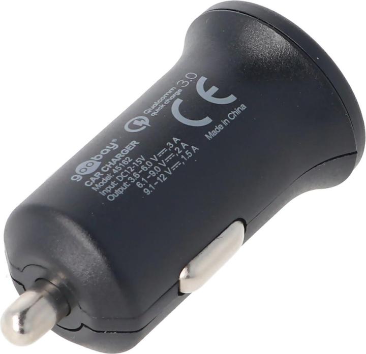 Actual product image Goobay USB Car Quick Charger