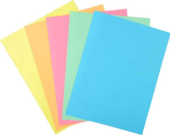 Beige, Blu chiaro, Giallo, Rosa, Verde chiaro