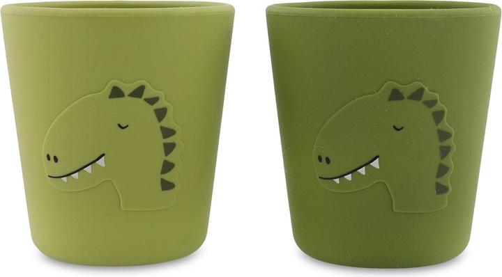Productafbeelding Trixie Baby Siliconen beker 2-pack Dino