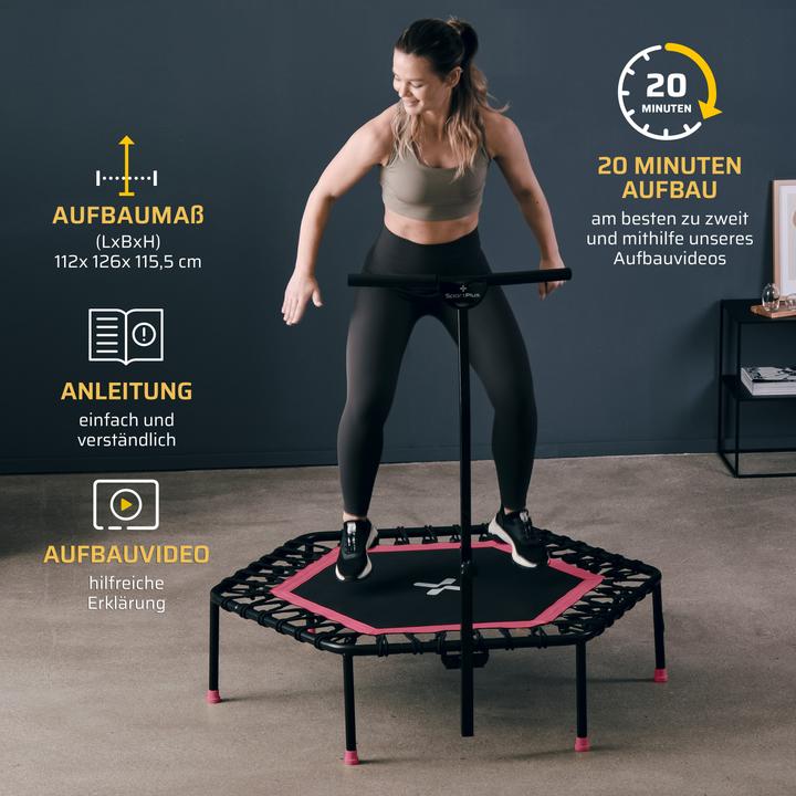 Produktbild Sportplus Fitness Trampolin (126 cm)