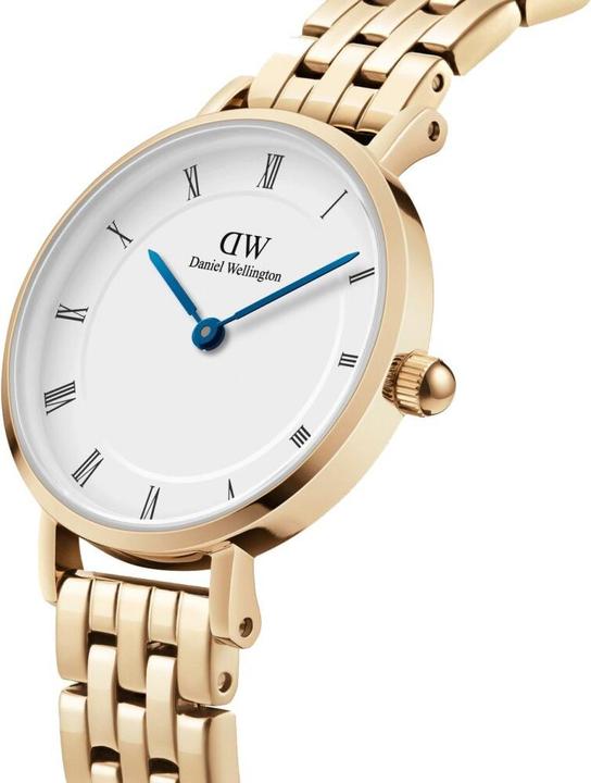 Produktbild Daniel Wellington Petite Roman Numerals 5-Link Gold DW00100682 (28 mm)