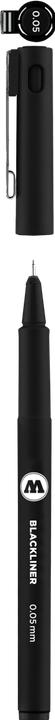 Actual product image Molotow Divers - - Blackliner 0,05mm (Black, 1x)