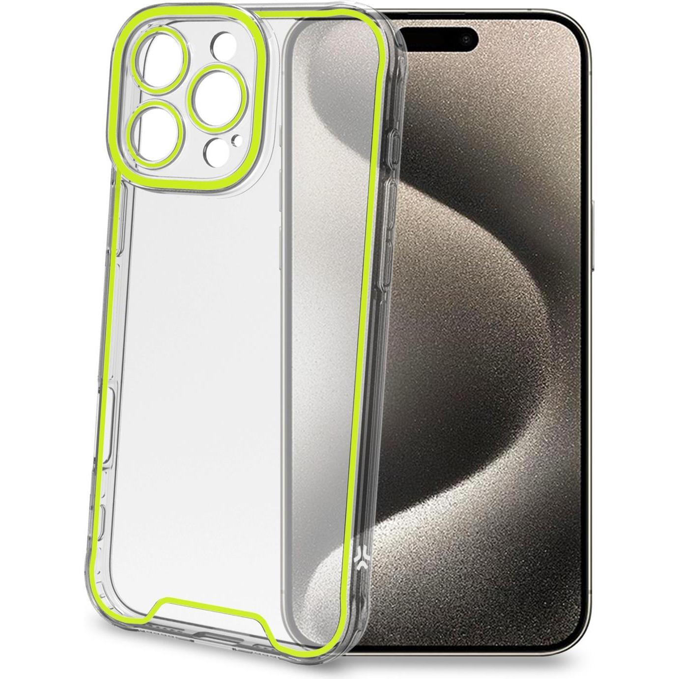 Celly Glow Cover Per Iphone 16 Pro (Apple Iphone 16 Pro Max), Cover Smartphone