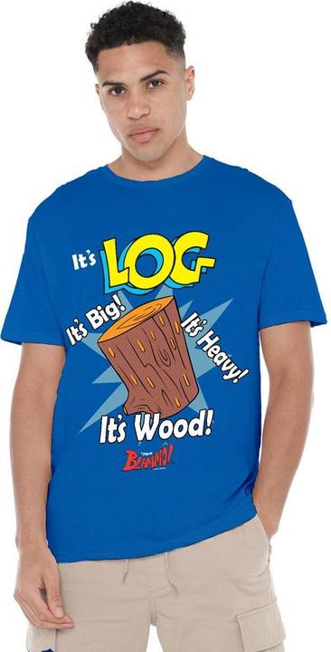 Immagine prodotto Ren & Stimpy It's Log Maglietta Uomo (XXL)