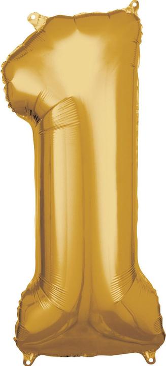 Amscan Folienballon Zahl 1 (1x)