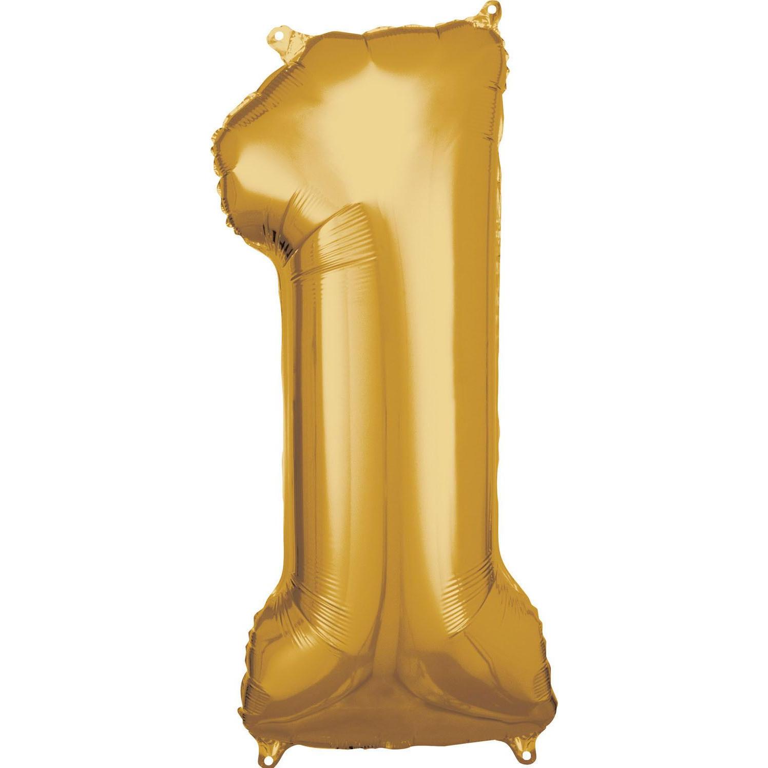 Amscan Folienballon Zahl 1
