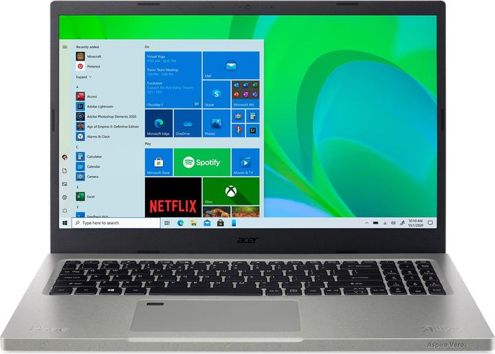 Acer Aspire Vero (15.60", Intel Core i7-1195G7, 16 GB, 1000 GB, DE)