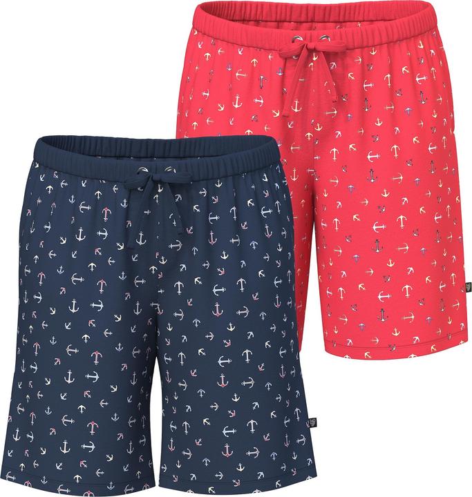 Produktbild Ulla Popken Pyjama-Shorts, 2er-Pack (54)