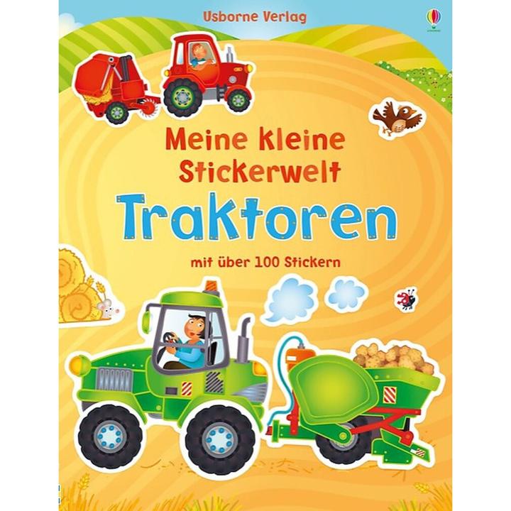 Actual product image My little sticker world: tractors