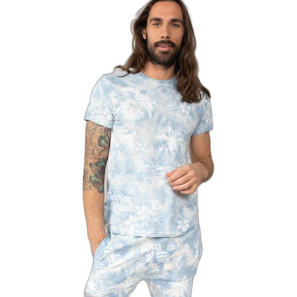 Deeluxe, Herren, Shirt, t-shirt, Blau, (M)