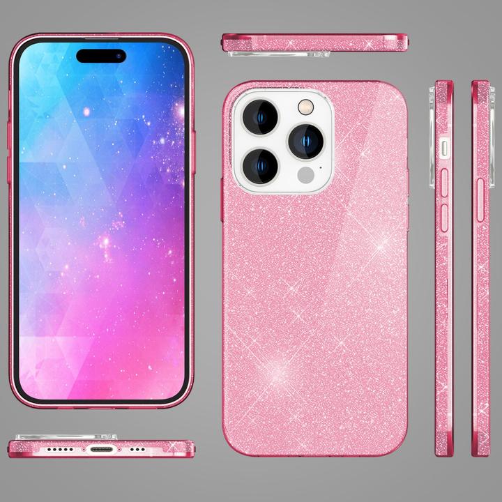 Actual product image Nalia Glitter cover (Apple iPhone 14 Pro)