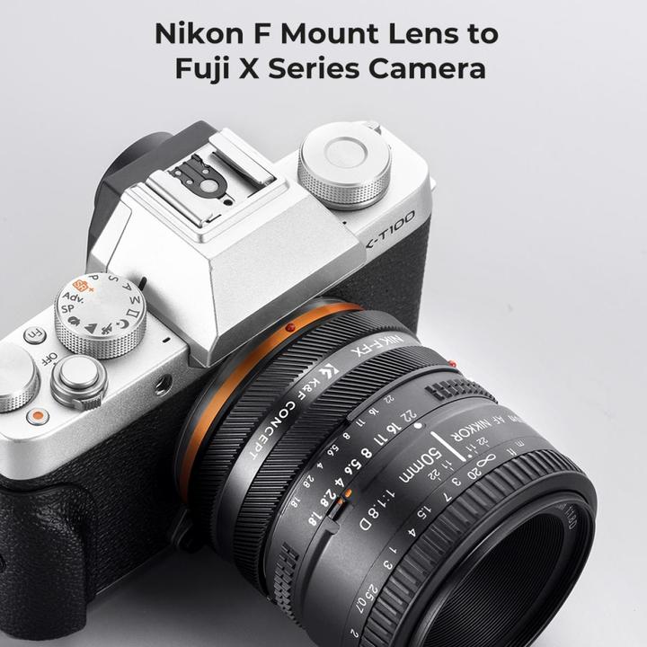 Actual product image K&F Concept High Precision Lens Adapter Mount, EOS-NIK Z