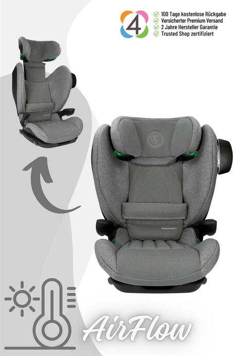 Actual product image Avionaut MaxSpace AirFlow Kindersitz (100-150 cm) (Booster seat, ECE R129/i-Size Standard)