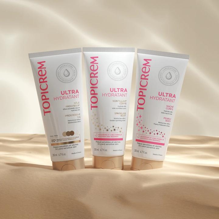 Produktbild Topicrem Ultra-Moisturizing Pearly Body (Körperlotion, 200 ml)