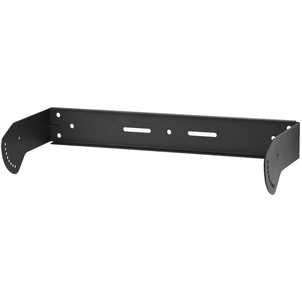 Monacor Wandhalter (1 Stk., Wandmontage), Lautsprecher Ständer + Wandmontage, Schwarz