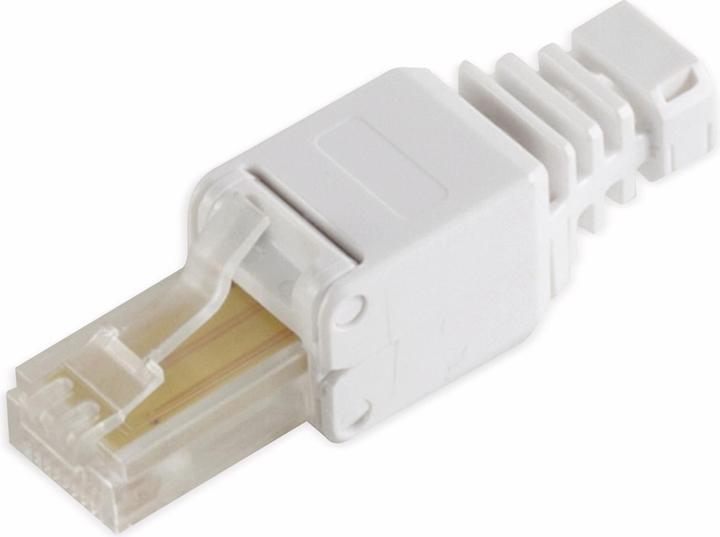 Actual product image Shiverpeaks S/CONN maximum connectivity network plug, cat. 5e Tool-less RJ45 plug with bend protection (Network cable plug)