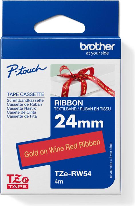 Produktbild Brother P-Touch (2.40 cm, Rot)