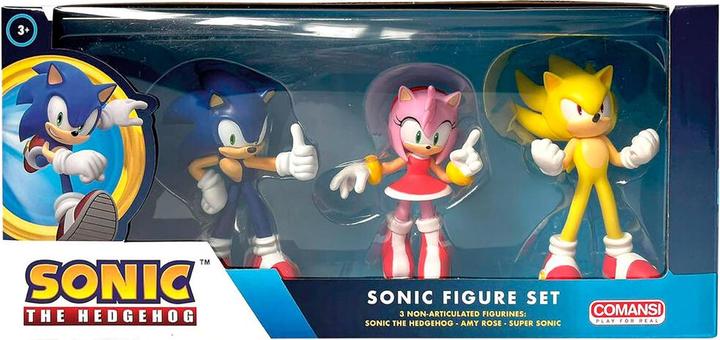 Actual product image Comansi Sonic the Hedgehog: Wave 2 - 3 Figurine Gift Box Set