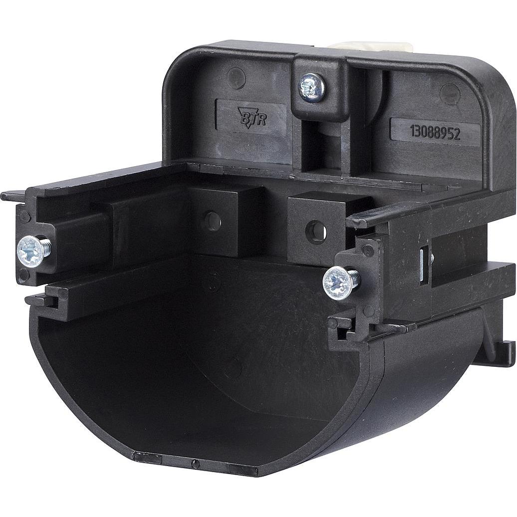 10x Metz Connect, Kabelschutz + Kabelführung, Montagehalter 1308895221-IHutschiene 52mm m.Trennschale (52 mm)