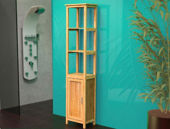 Produktbild Eisl Bambus Hochschrank (30 x 40 x 190 cm)