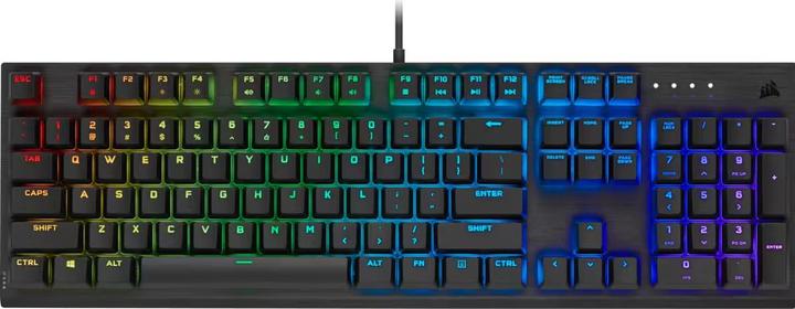 Productafbeelding Corsair K60 RGB PRO USB QWERTY-toetsenbord Zwart (IT, Bedraad)