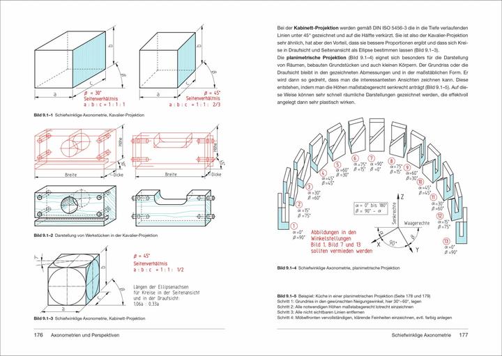 Produktbild Handbuch technisches Zeichnen und Entwerfen (Deutsch, Wolfgang Nutsch, 2017)