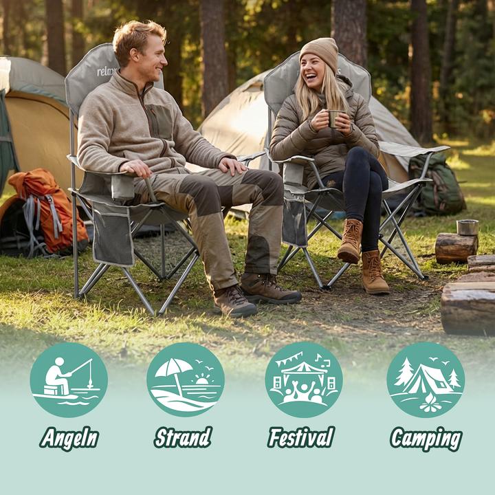 Produktbild Relaxdays Campingstuhl