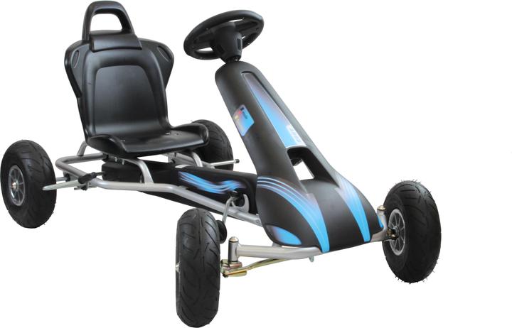 Ferbedo GoKart AR8P (Go-kart in silver/blue, from approx. 5-11 years) 112036