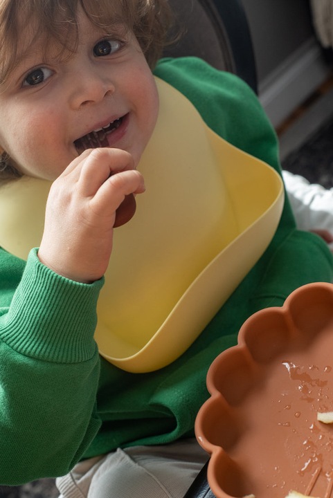 Immagine prodotto Soina Set di posate Cucchiaio e forchetta con impugnatura in silicone