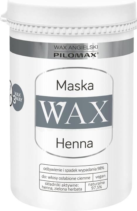 Pilomax Wachs Englisch, dunkle Haarmaske, 480 ml