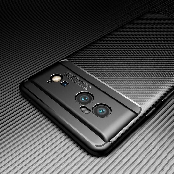 Actual product image Screenguard Google Pixel 6 Cover Carbon Design TPU Case (Google Pixel 6)