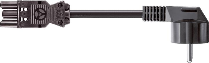 Image du produit Bachmann Câble d'alimentation pour appareils, confectionné, 3.0 m, noir (3 m, CEE 7/4)