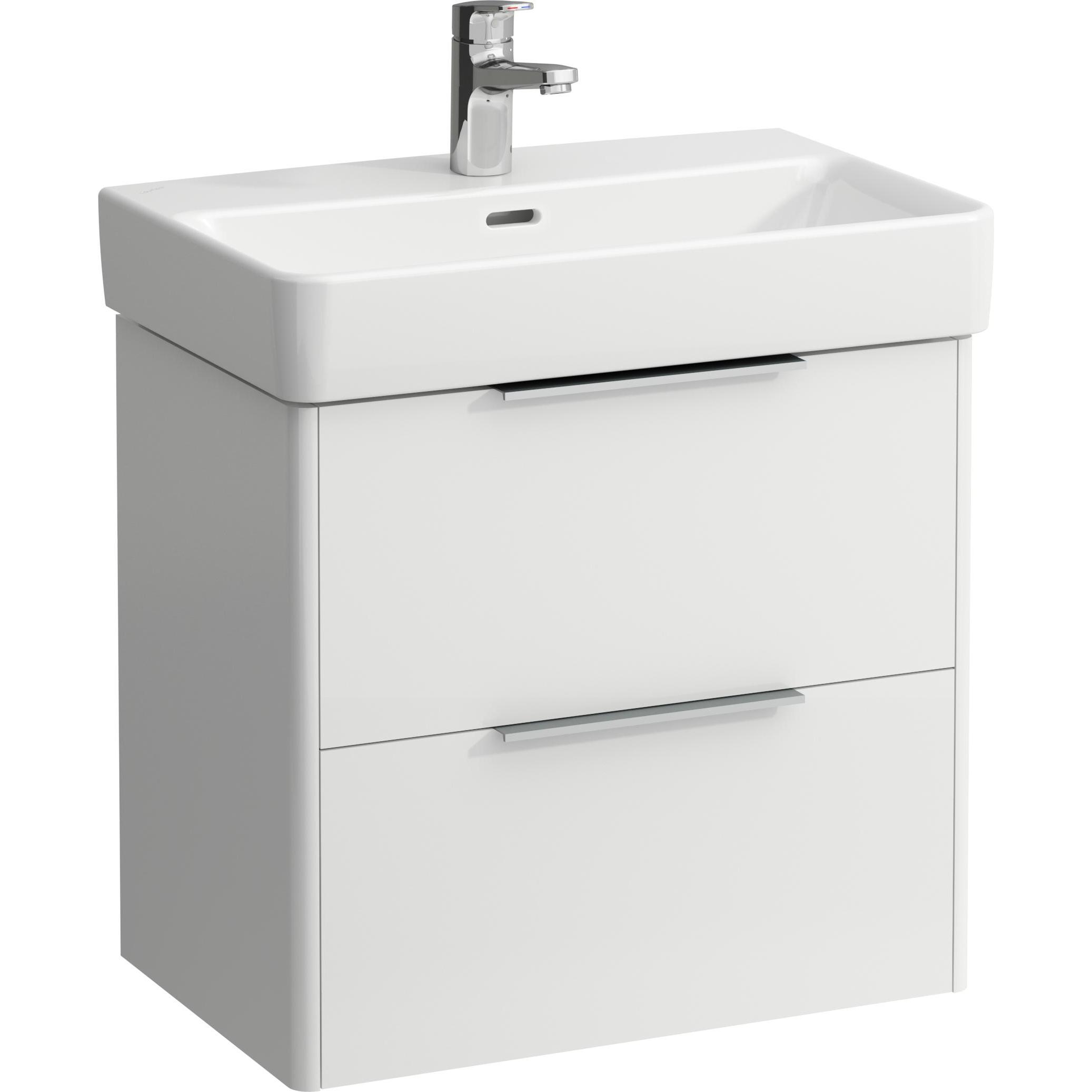 Laufen, Waschbeckenunterschrank, Base Waschtischunterschrank, 2 Schubladen, 570x360x530mm, für Waschtisch H818959, H4022...