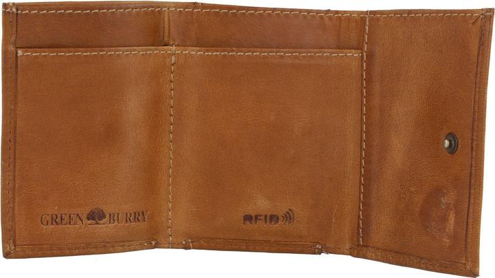 Immagine prodotto Greenburry Portafoglio Tornado con protezione RFID in pelle 9,5 cm